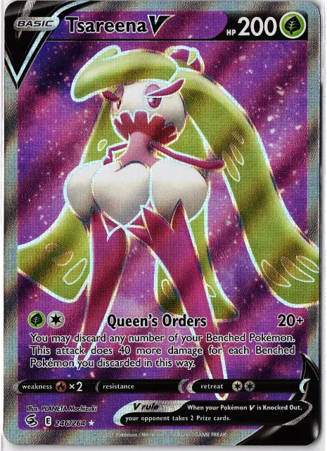 Tsareena V Fusion Strike 246/264 Vorderseite